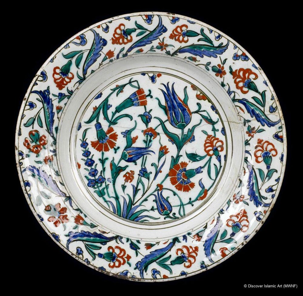 16th Cent Tazze Dish