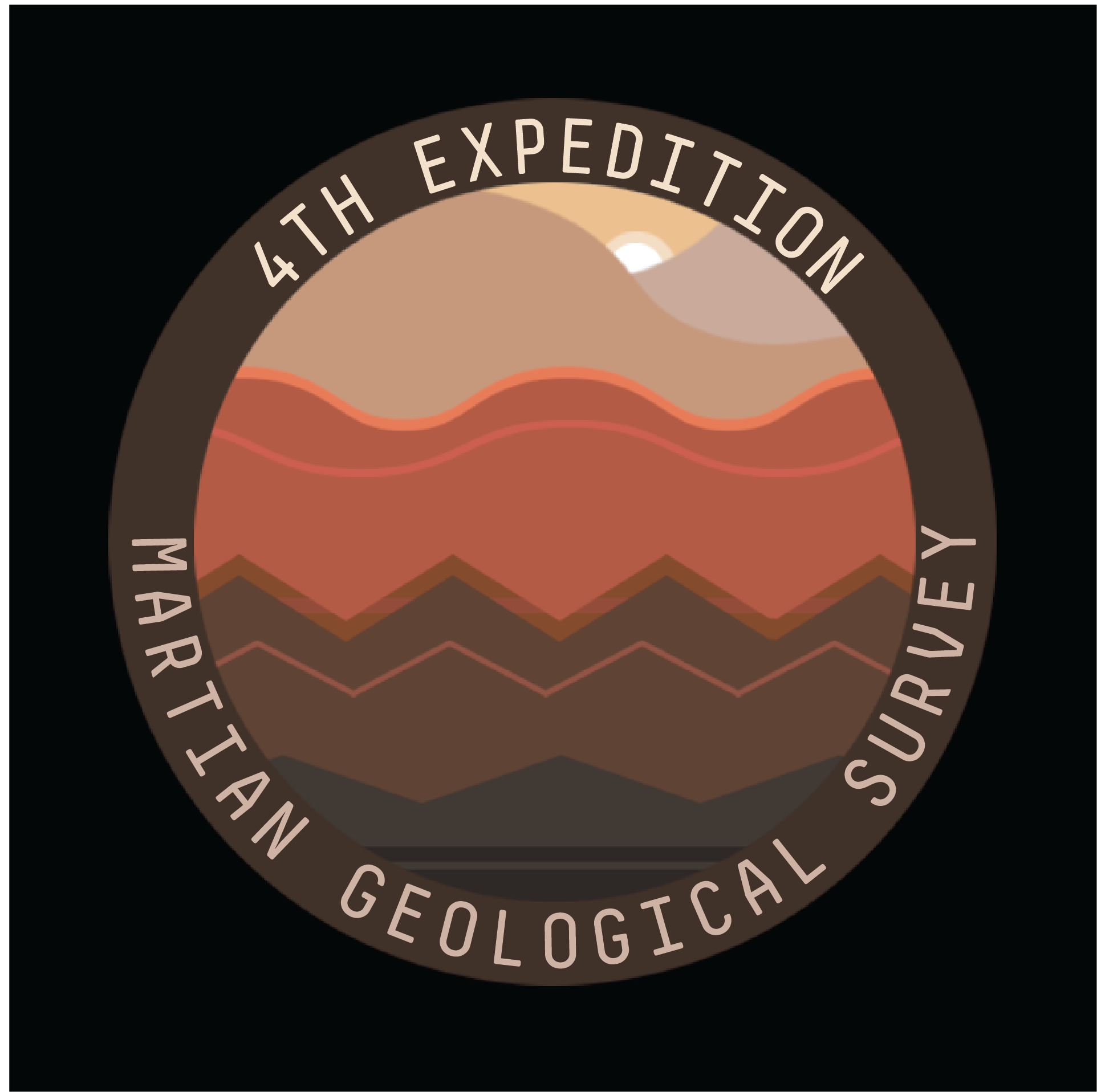  Martian Geological Survey patch concept 