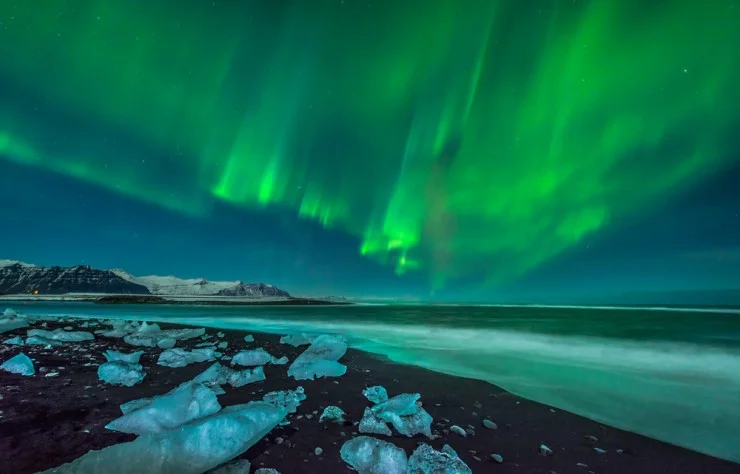 Northern lights in IcelandCredit: Shutterstock 
