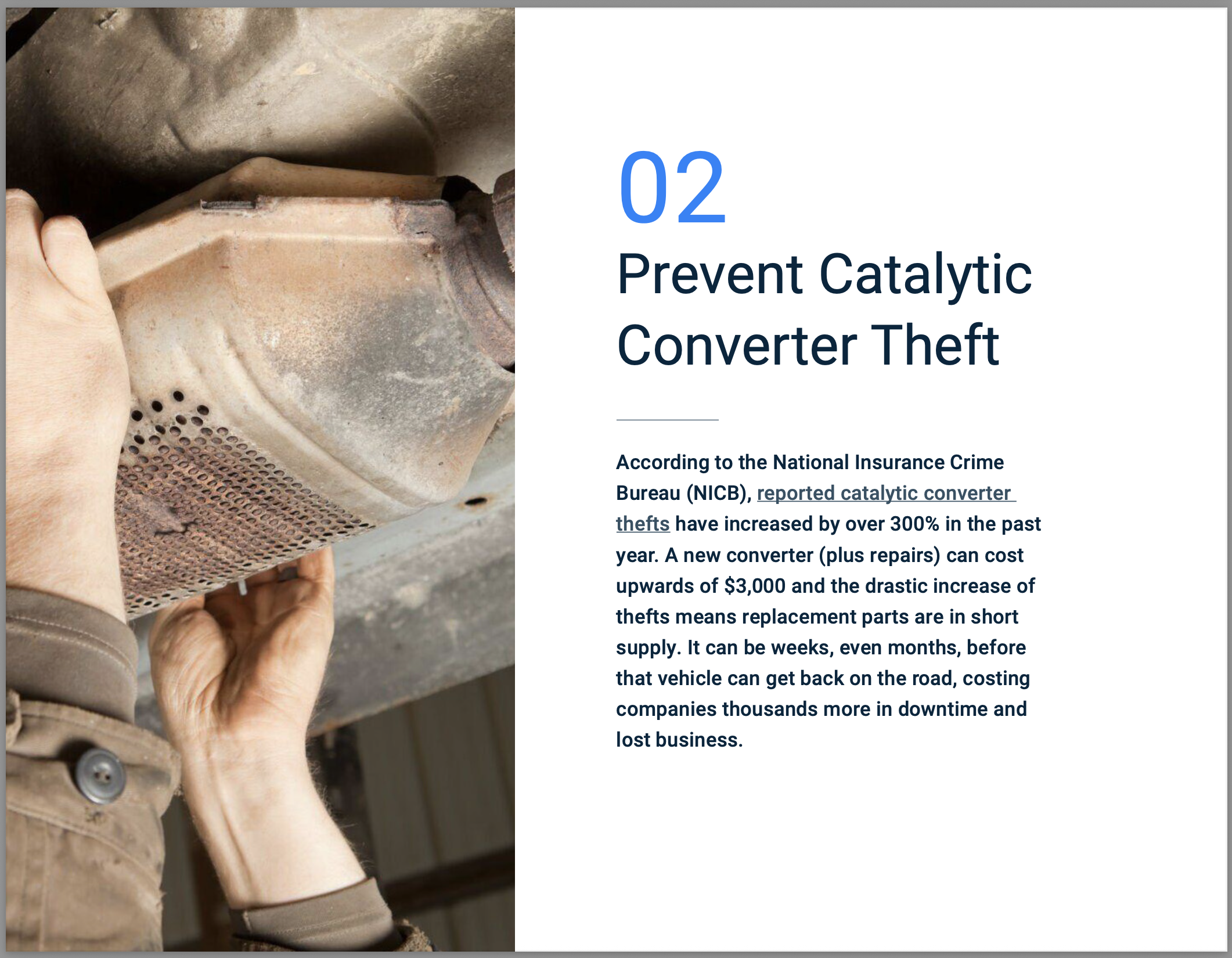    I also pitched a series of sidebars that surfaced success stories of Samsara clients using this technology.&nbsp; 