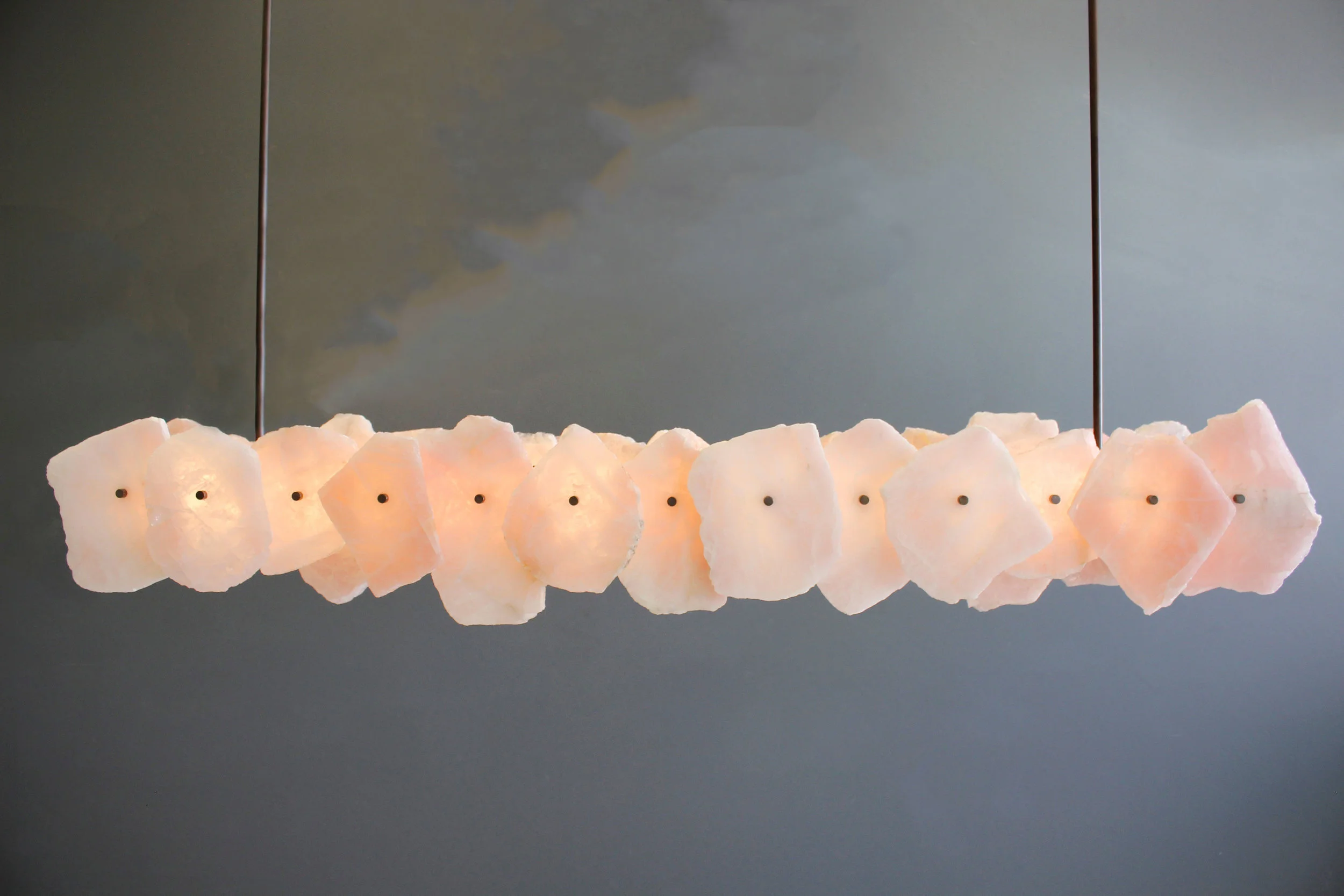 PETRA CHANDELIER , 2018 Quartz Slab Christopher Boots 28000