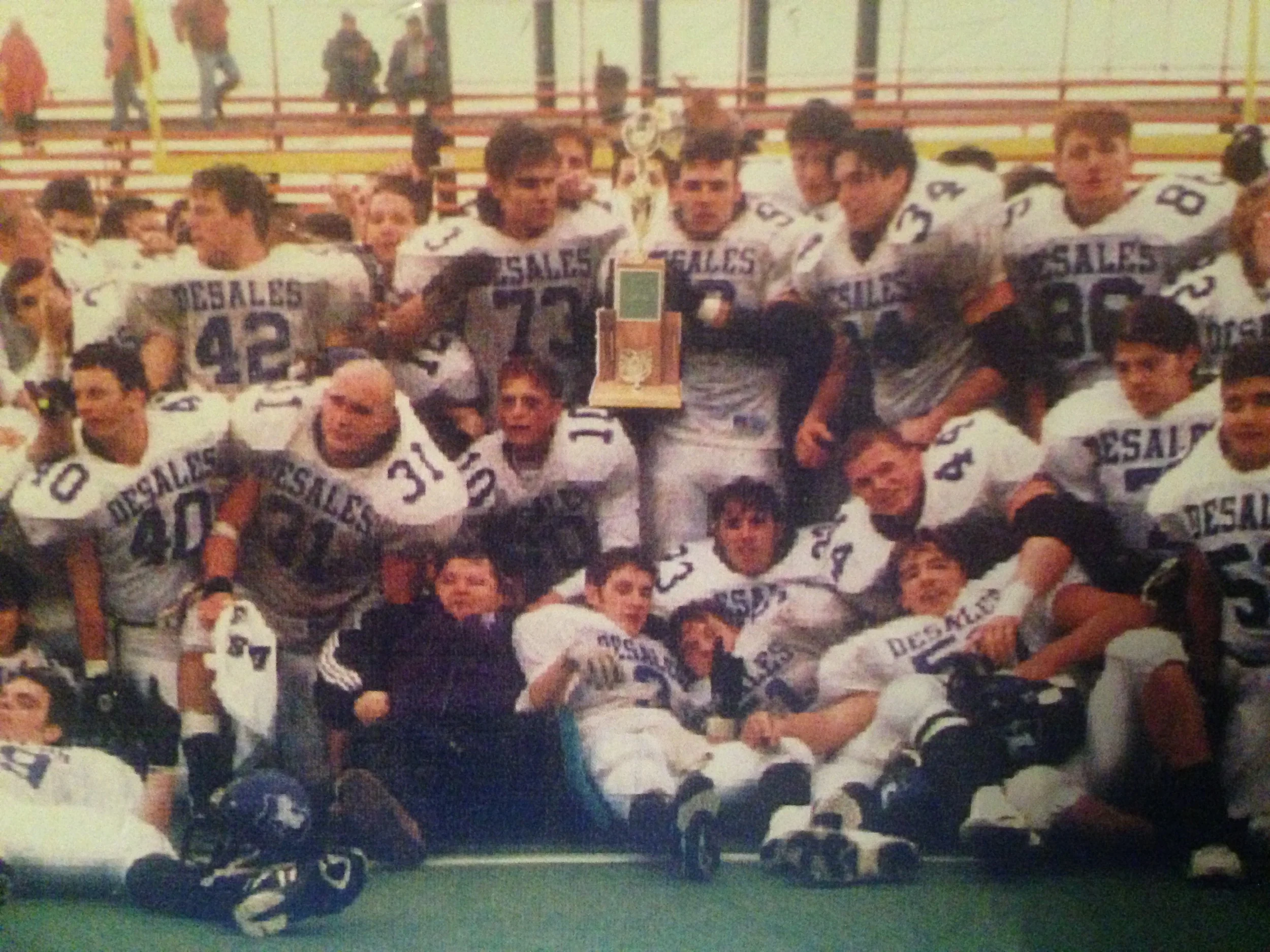 The Stallions celebrate the program's second state championship