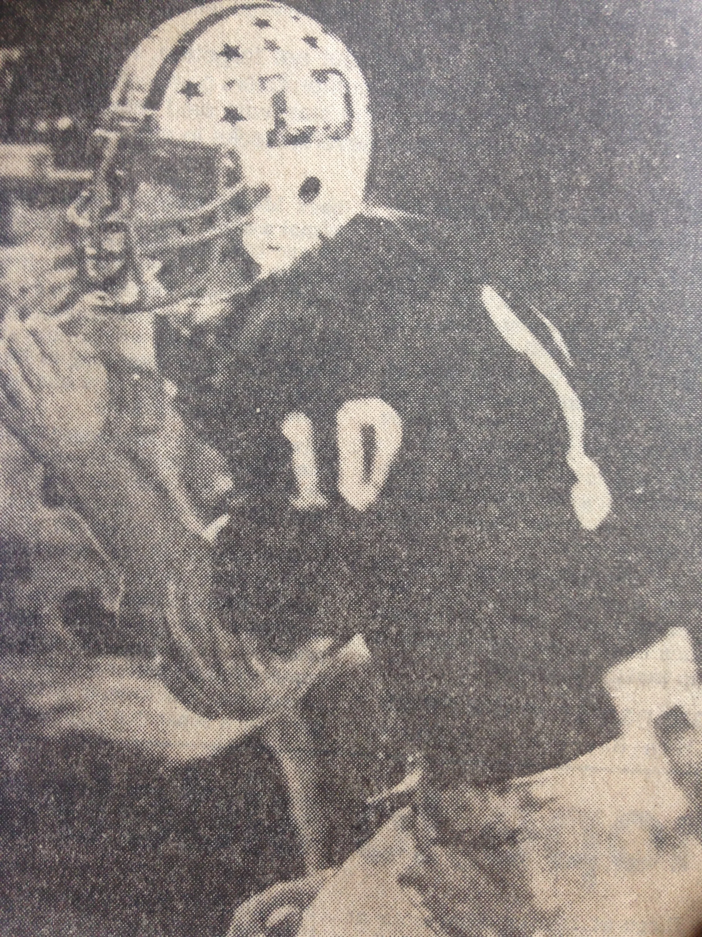 Quarterback Mike Asbeck (10) and the Stallions jumped out to a 20-0 lead