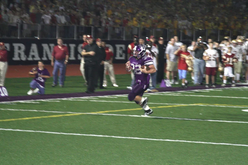 Jeff Walsh's 34-yard touchdown run ended up being the difference (photo credit - Manny Pace)