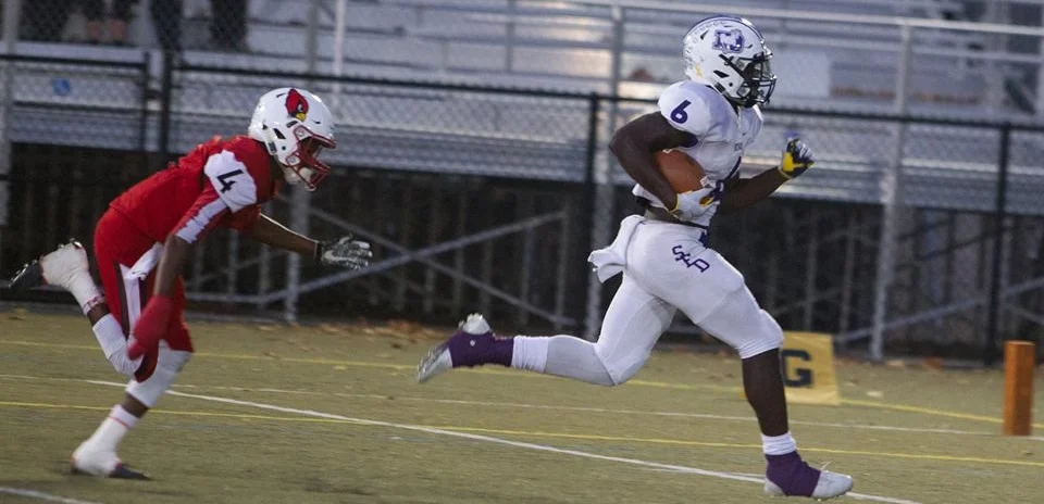 Brian Asamoah (6) scored twice, rushed for 113 yards on 12 carries, and recorded 3.5 tackles for loss