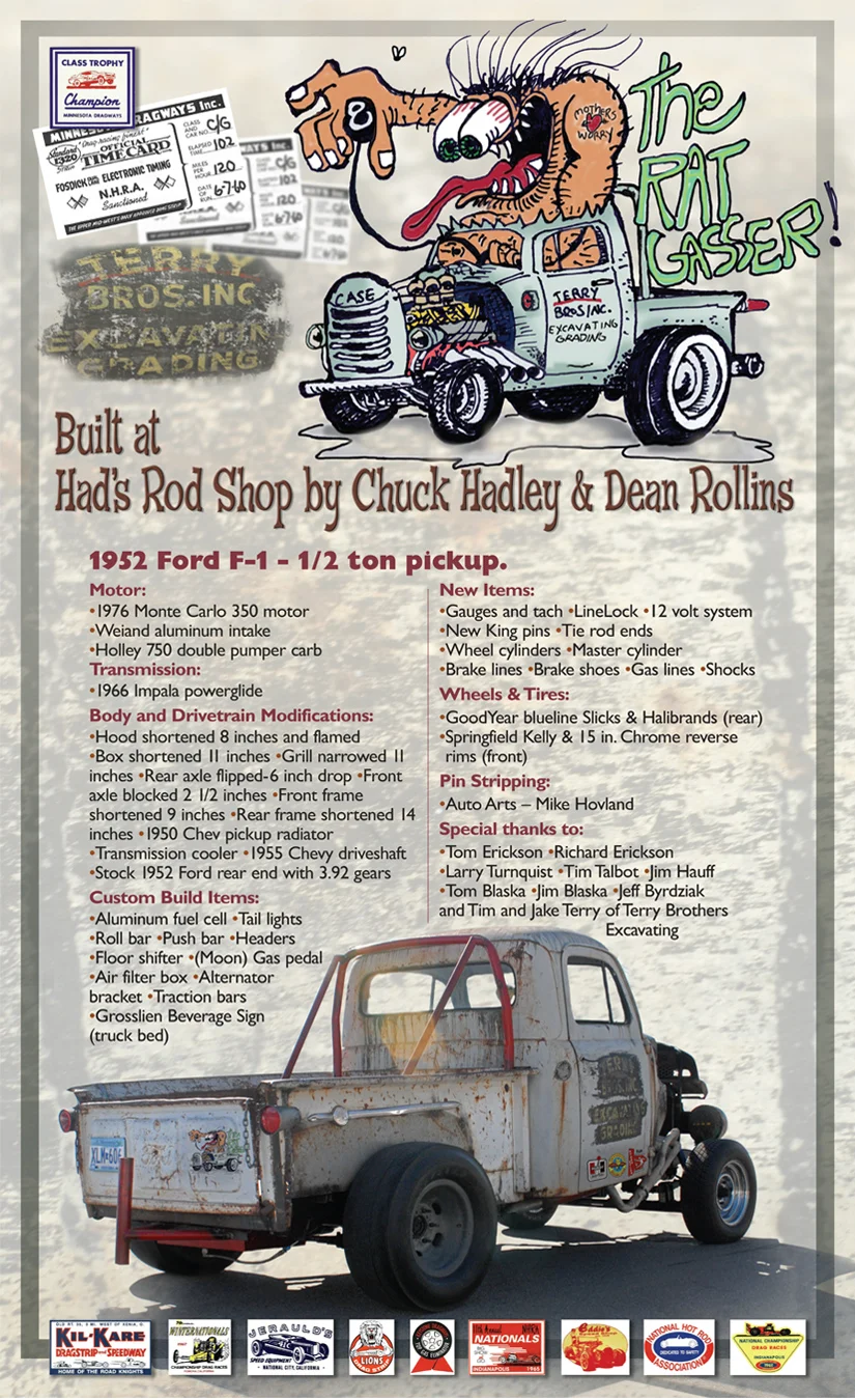 Rat Gasser Show Card