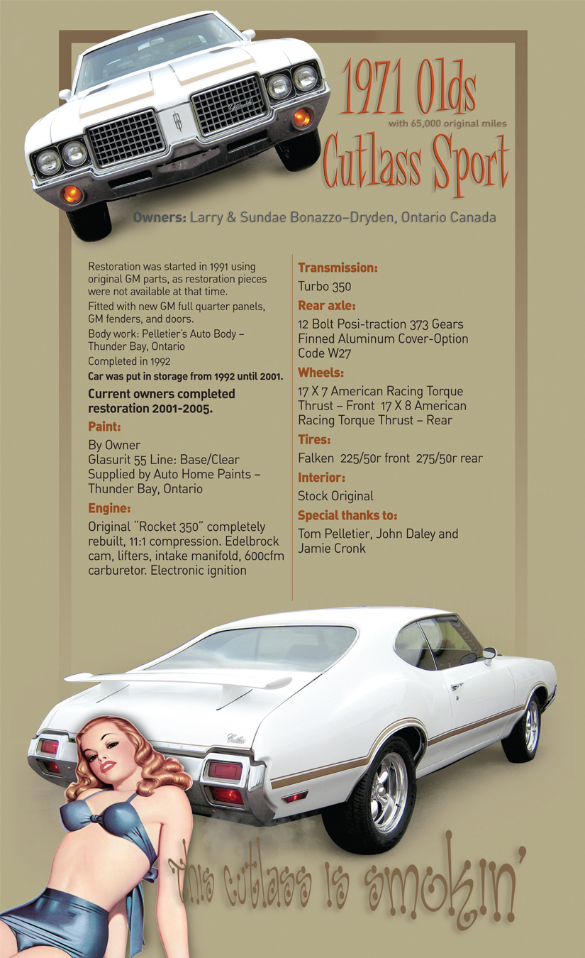 1971 Olds Cutlass Sport