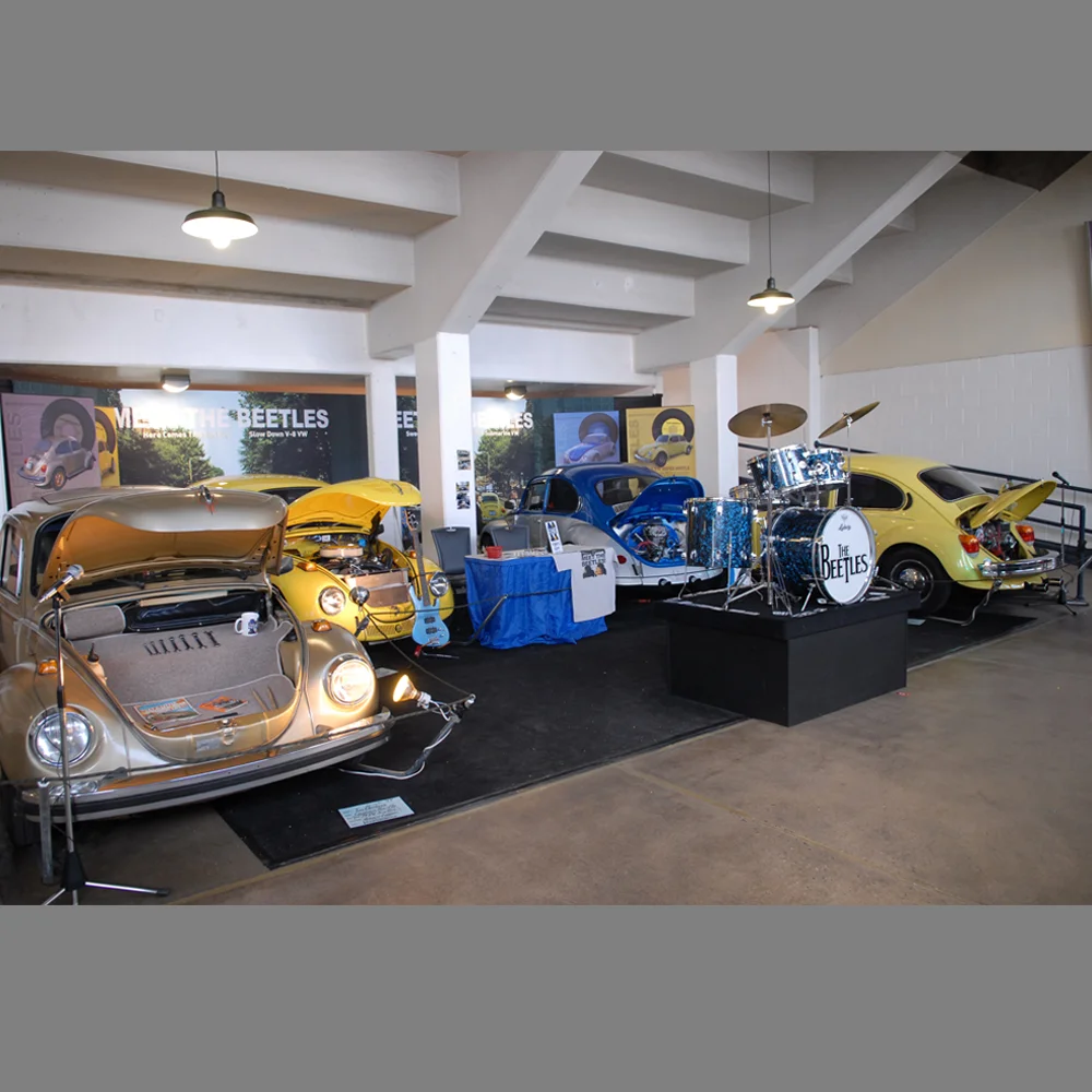 Meet the Beetles Display (side view)