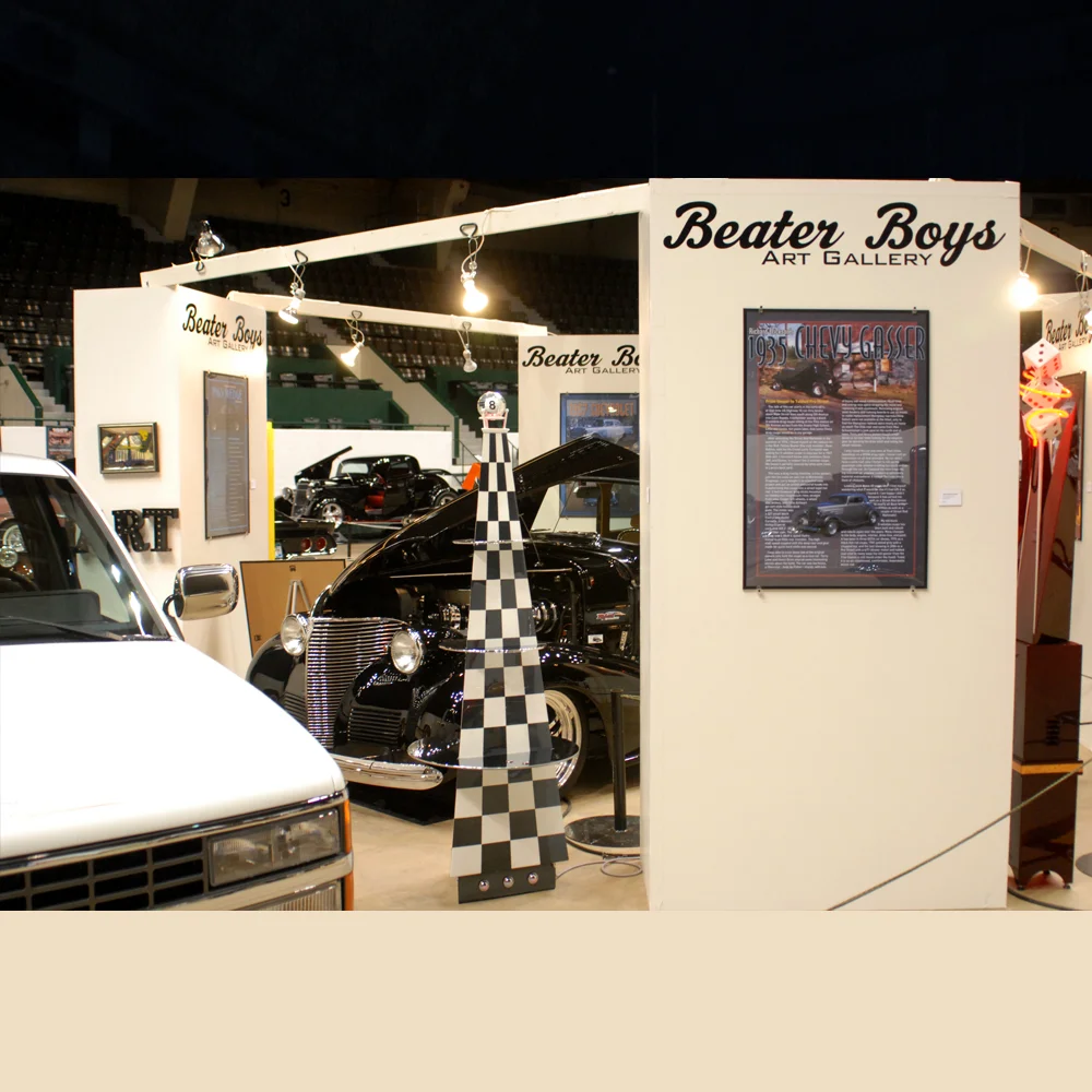 Beater Boys Art Gallery Display (ViewTwo)
