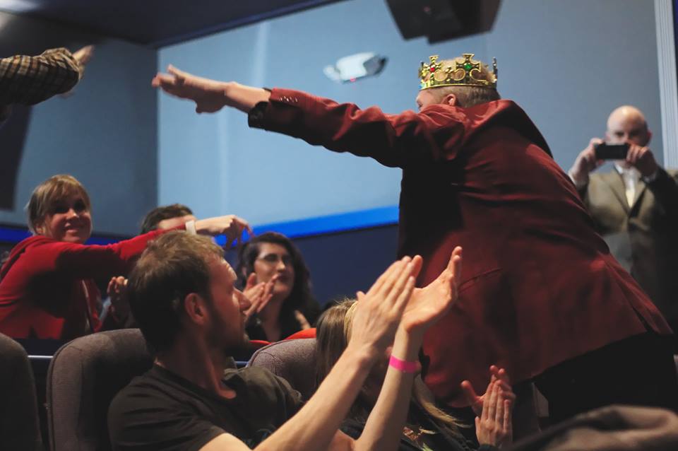 Raymond P. Whalen star of "Best Documentary" winner VORE KING greets the audience at MidWest WeirdFest!