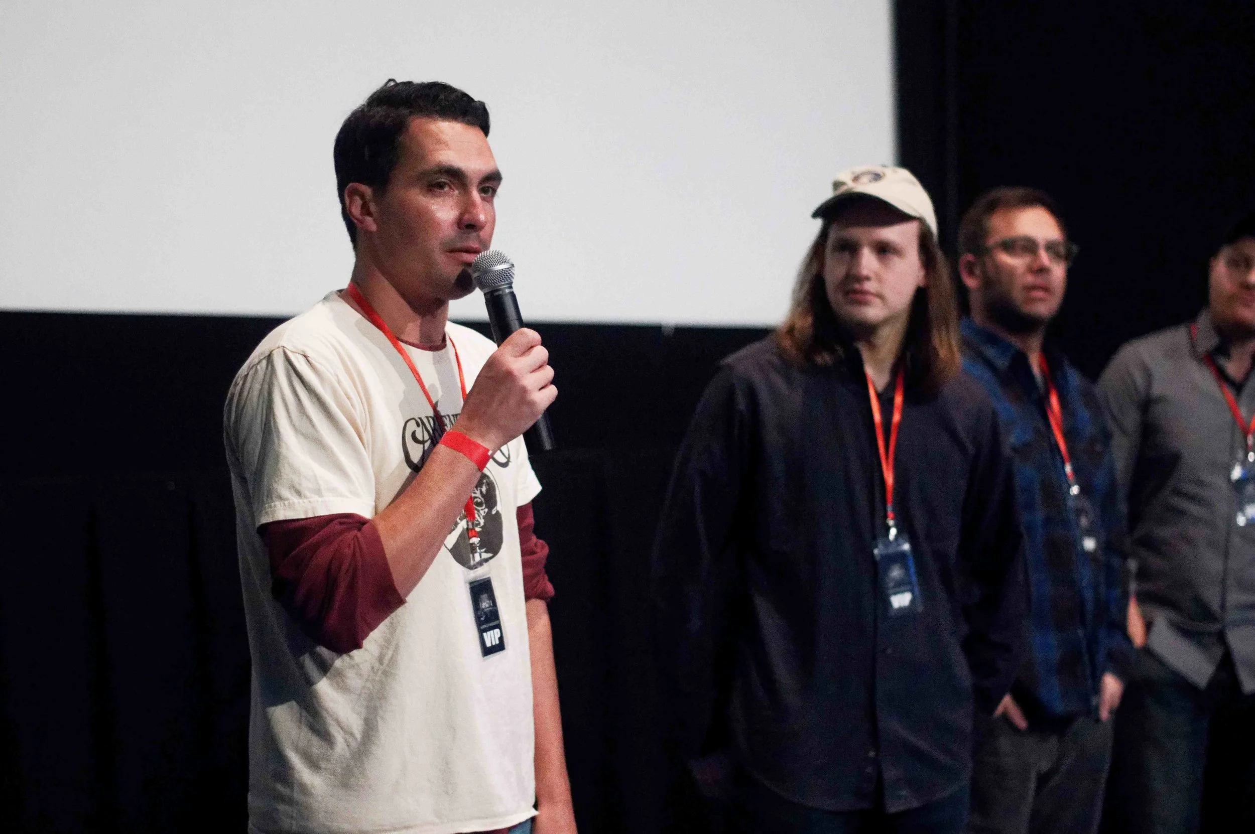 HOT COFFIN - "WHISTLE HAWK & SPIT" director Jed Schlegelmilch. (Photo by Luong Huynh)