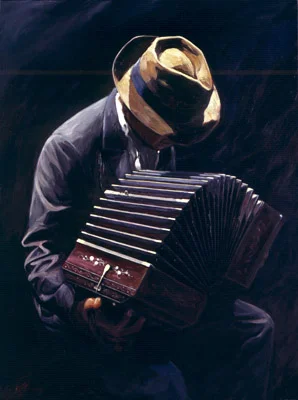 Bandoneon III<br>32”x24”<br>$1270