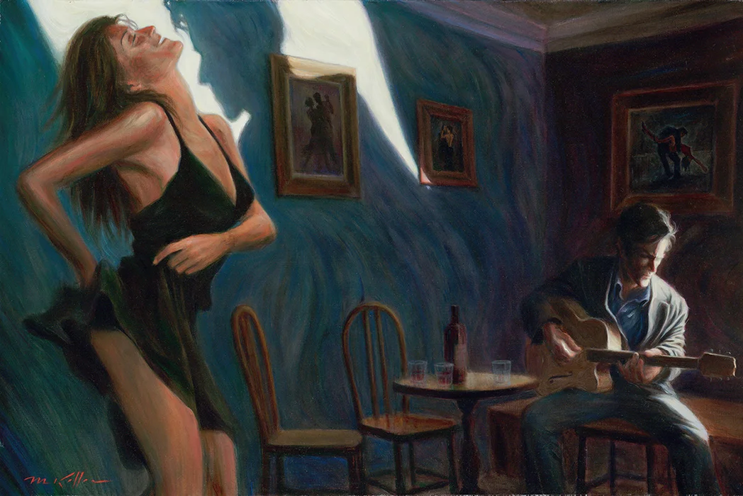 Dance With a Shadow<br>20”x30”<br>$900
