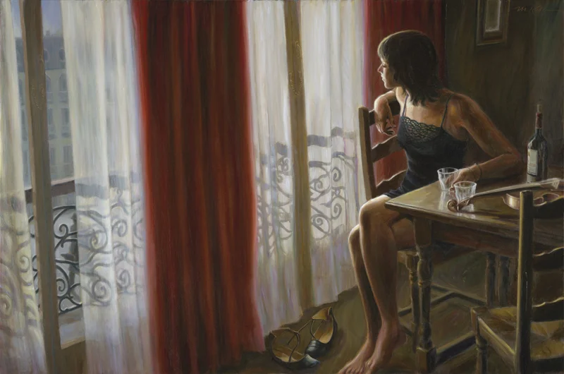 A Lesson in Paris<br>20”x30”<br>$900