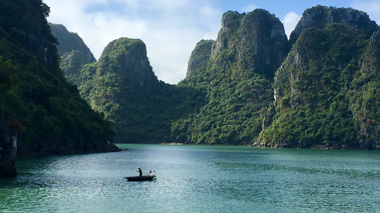 La bahía de Halong