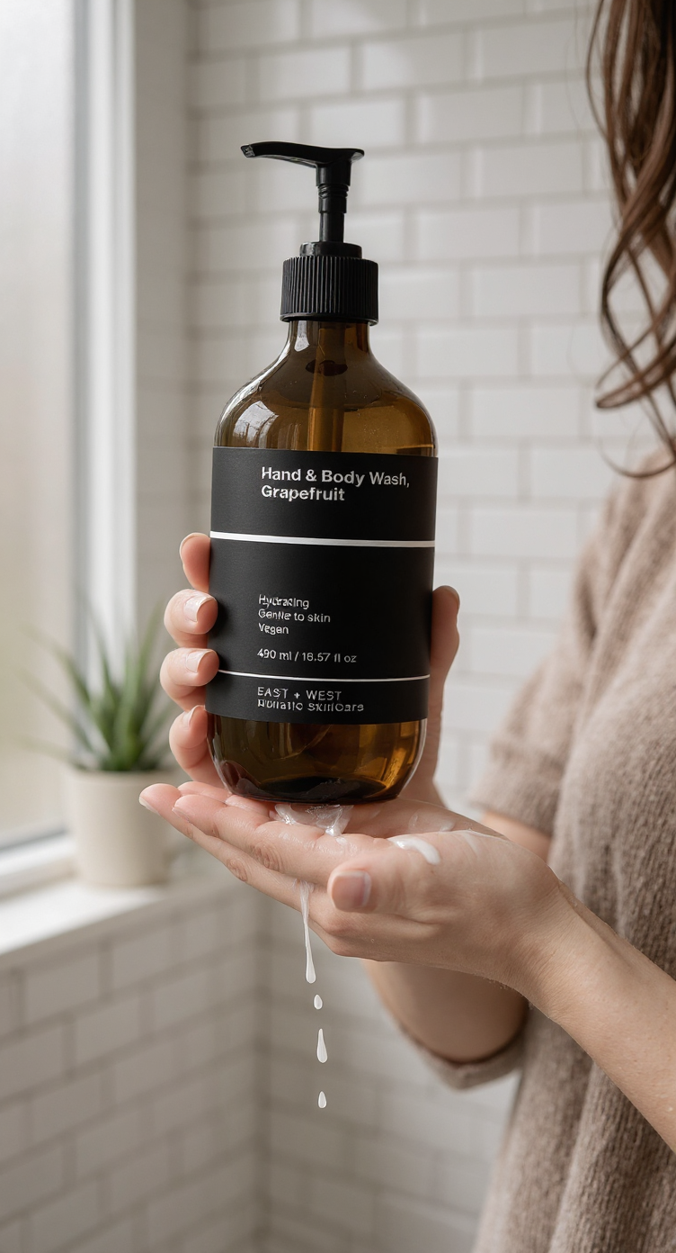 AI image 4 for Hand and Body Wash, Grapefruit.png