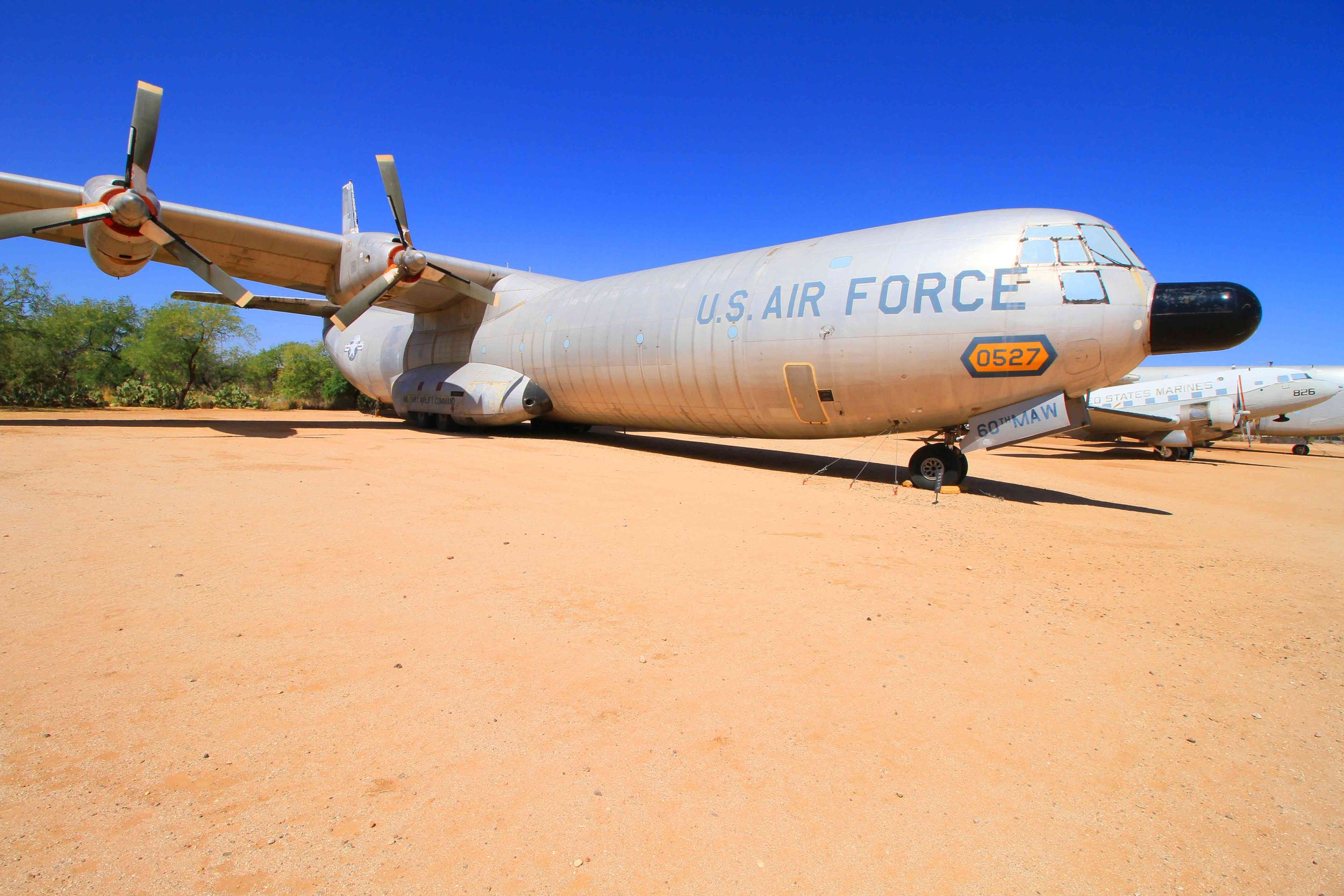 Douglas C-133B CargoMaster. Pima, Arizona USA 2022