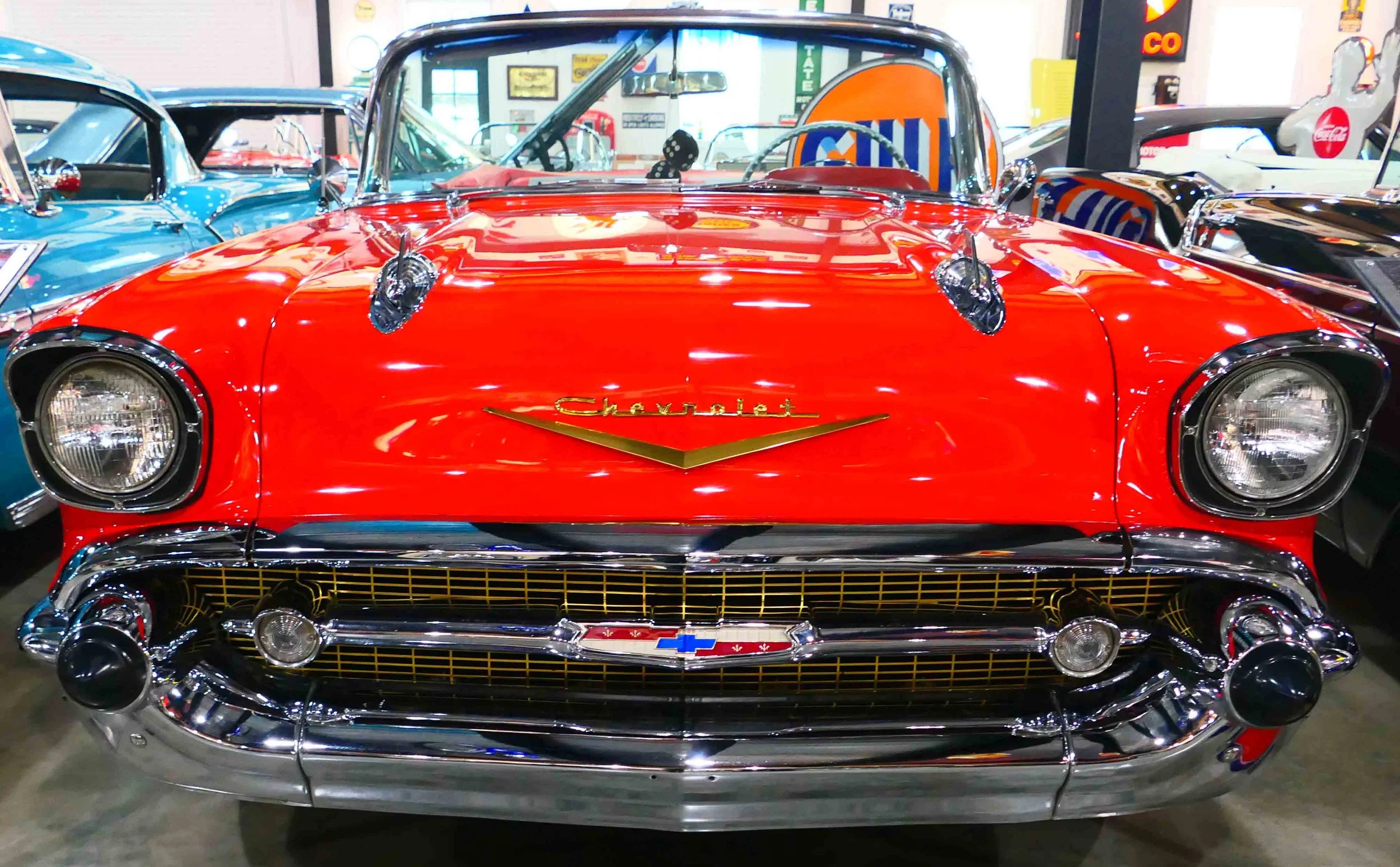 1957 Chevy Bel Air.  Barry's Car Barn.  Intercourse, Pennsylvania USA 2025