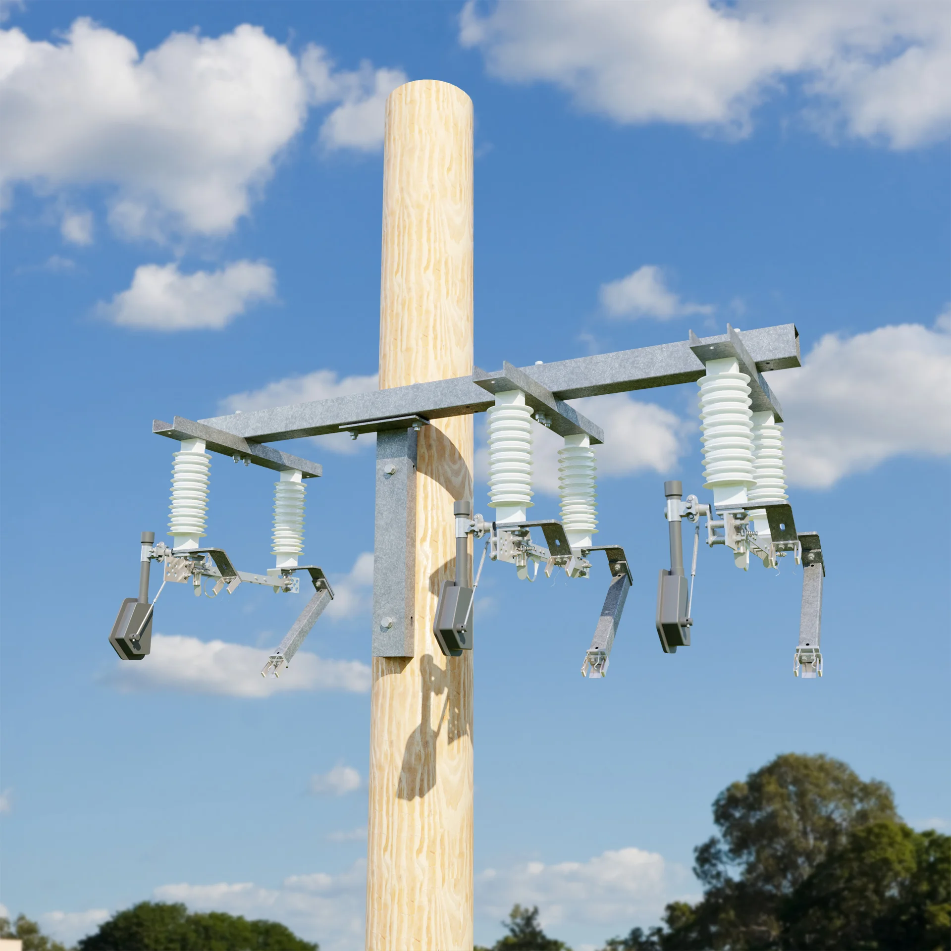 Isolating Links, Single Phase, 2 phase, high voltage