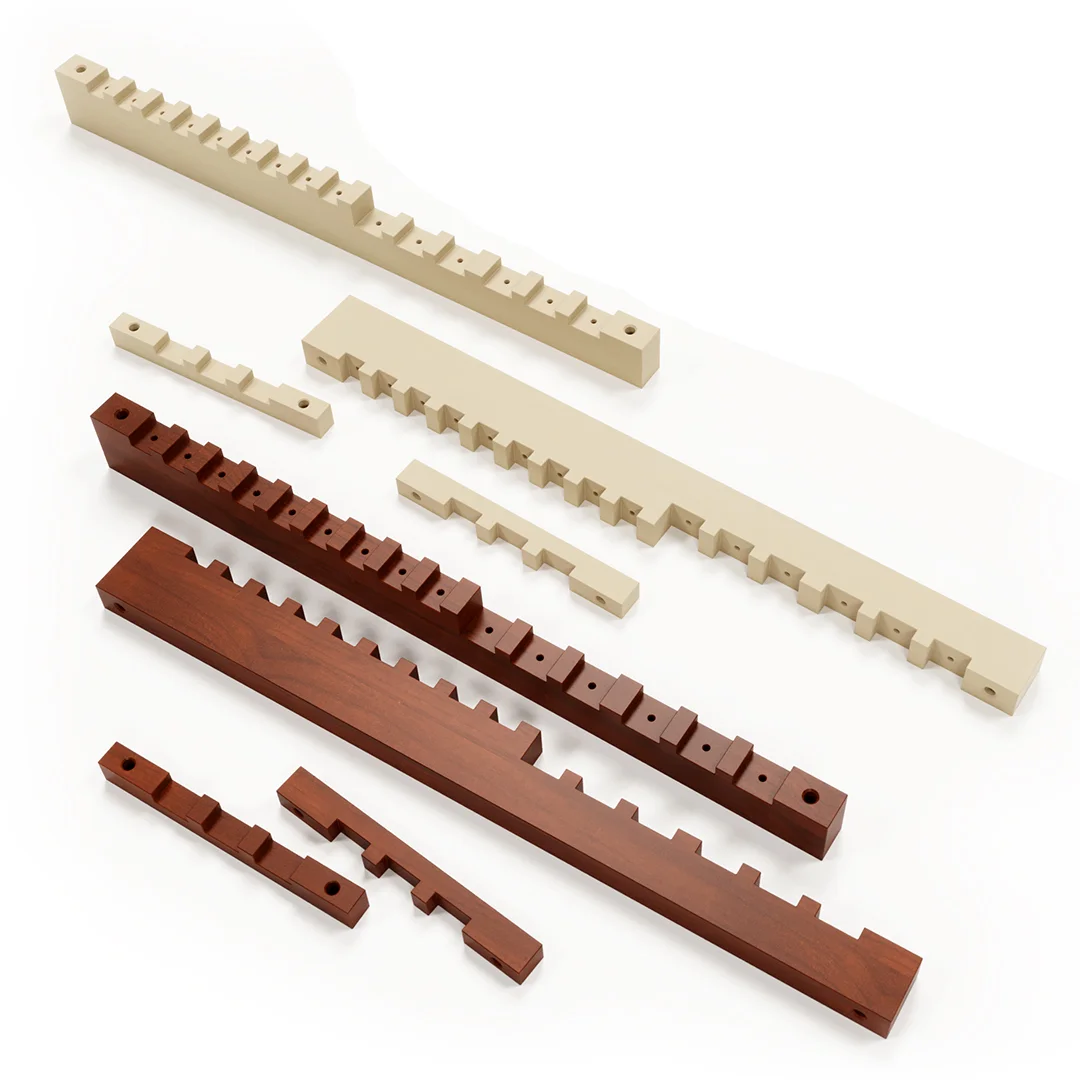 densified wood, lignostone, switchboard busbar supports, cleats