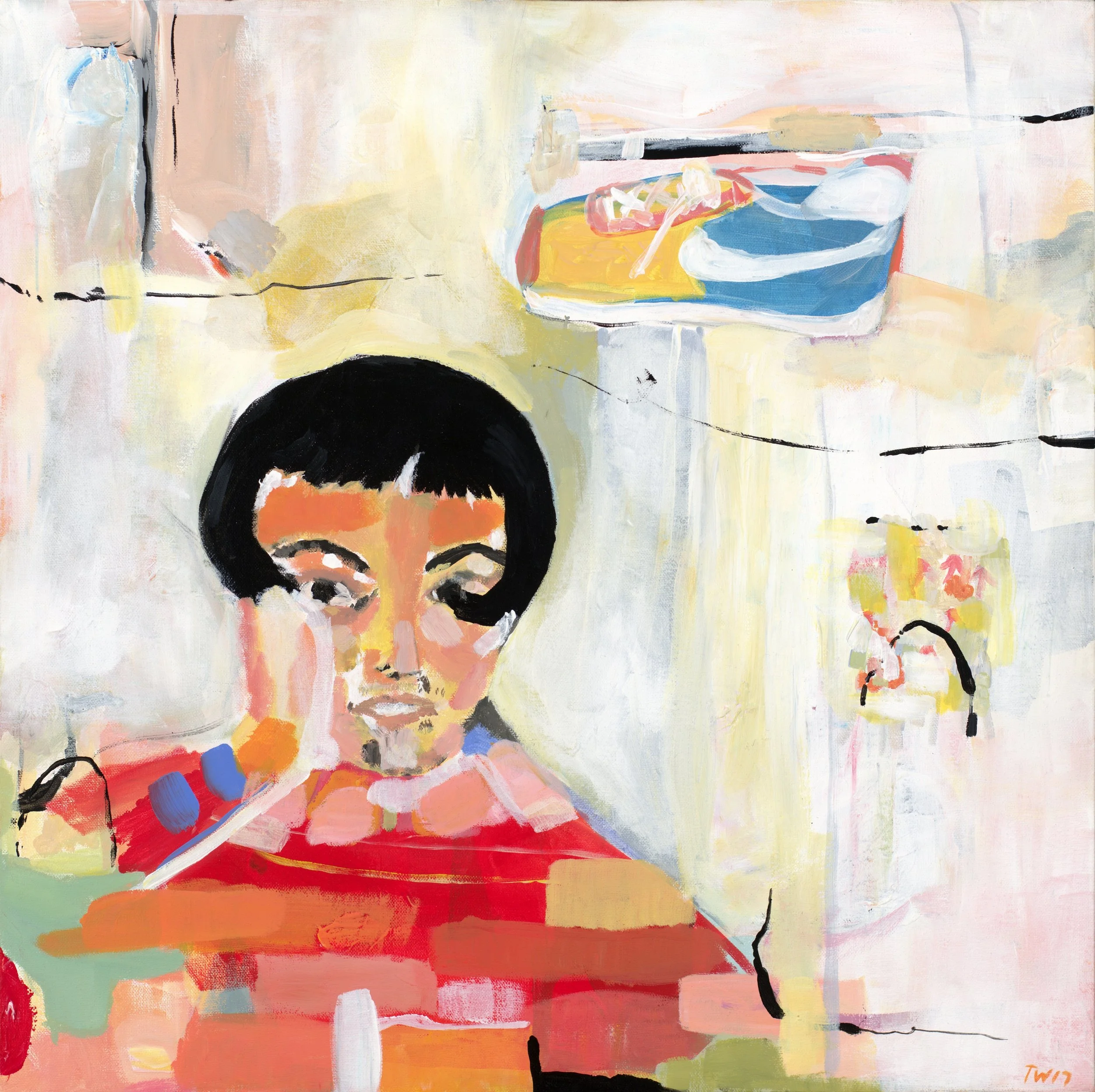 Boy with Black Hair