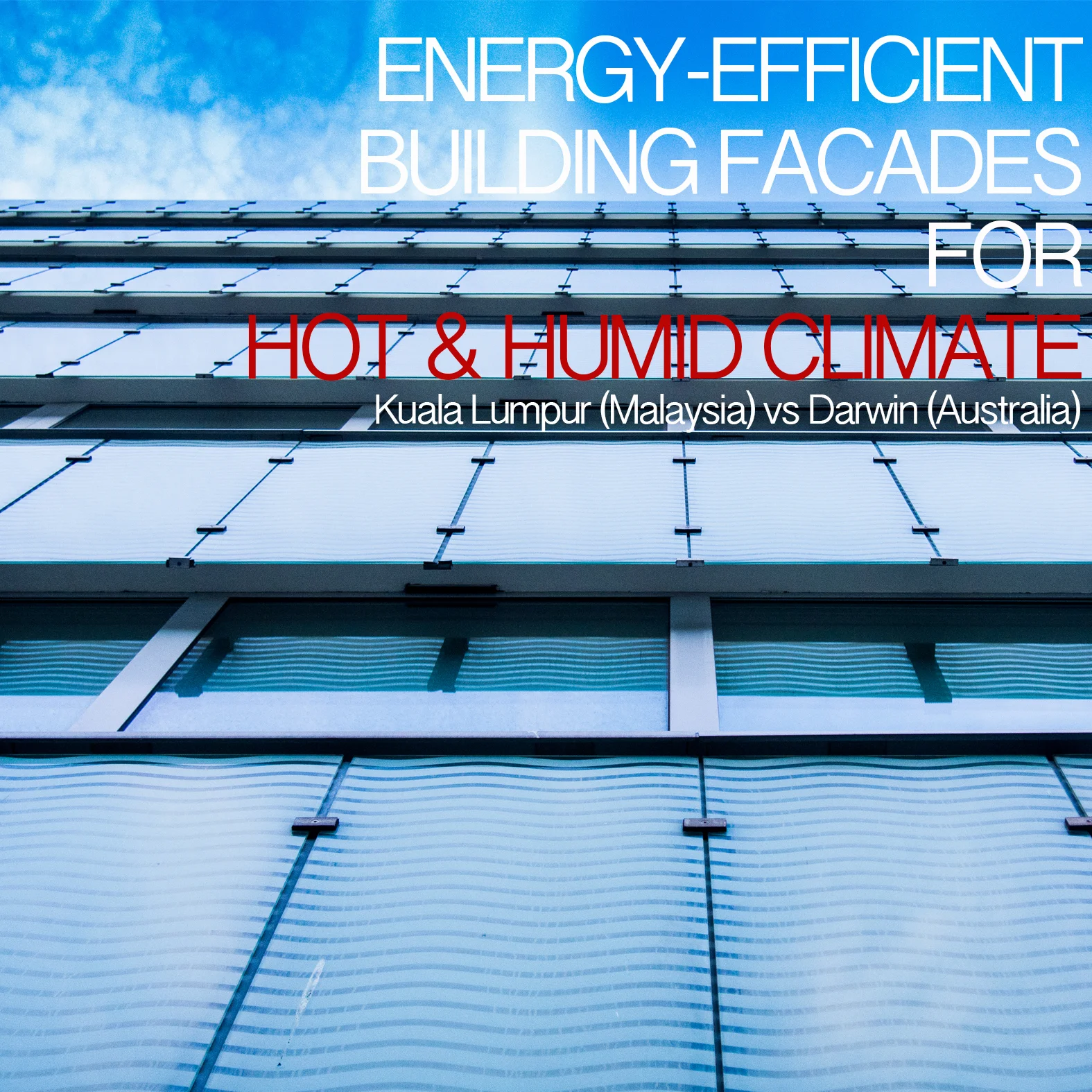 Emerging environmental threats originating from rapid urbanization and the associated energy shortages, negative impacts of climate change, and sick building syndromes have led to government sectors and various construction-based professional bodies recognizing the need for developing effective sustainable building design strategies. As a result, growing interest in the development of effective solutions for enhancement of the sustainable energy performance of buildings has been observed in recent years. Along this line, building envelopes that separate the indoor outdoor environments, and in particular building façades, play a substantial role for energy saving in buildings. Nevertheless, this study argues that there is a lack of a systematic and comprehensive analysis of the available literature regarding the energy and thermal performance of building façades based on the various possible design and technical configurations, especially in hot and humid climates. Important decisions should be made by architects and engineers during the early design stages of buildings with viewpoints to the ultimate impacts of building physics on the overall energy performance and indoor comfort conditions of buildings. With such a research gap in existing literature, in these early stages many key façade attributes may be overlooked. Hence, this study attempts to develop a state-of-the-art analysis of the existing literature about the circumstances of optimizing the performance of building façades, particularly in hot and humid climates. Likewise, the study extracts practical lessons learned from AEC industry and demonstrates the current status of utilizing energy efficient building façades in recent construction developments in Malaysia (Kuala Lumpur) and Australia (Darwin). Finally, the study draws attention to the emerging innovative solutions for the design of building façades towards improving the energy efficiency of building sector and contributing to the sustainable development of cities. Current output: Publication 1