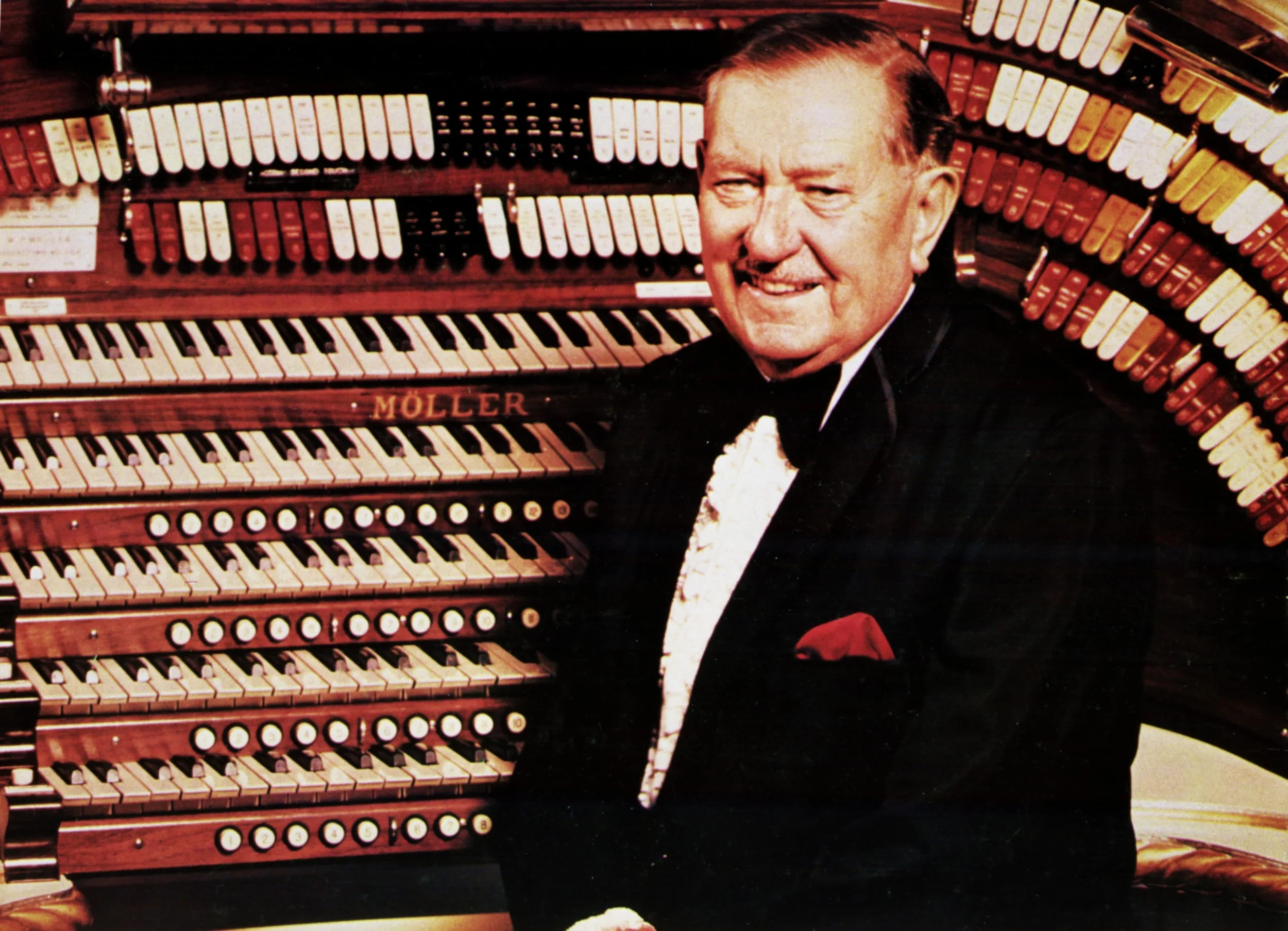 Reginald re-united with his organ