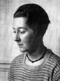 A rare image of Elisabeth Scott
