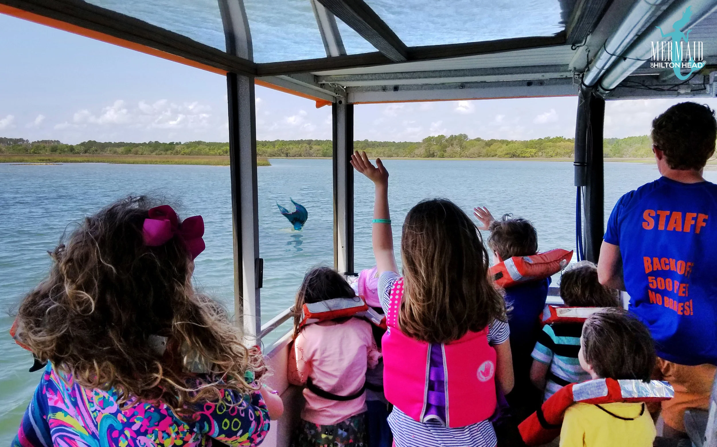 Mermaid boat tours and "Become a Mermaid" photography sessions are a big hit on the island and keep the magic of Hilton Head alive and well!