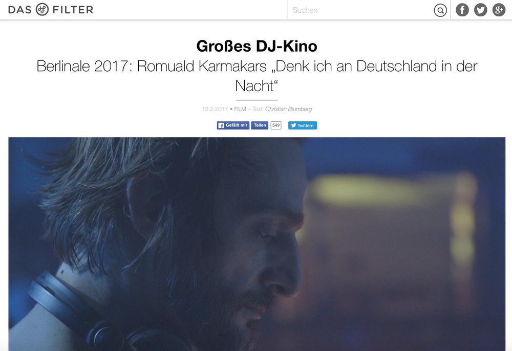 Großes DJ-Kino