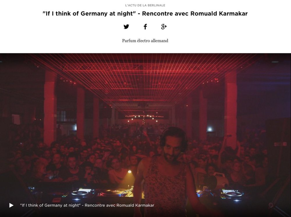 "If I think of Germany at night" - Rencontre avec Romuald Karmakar