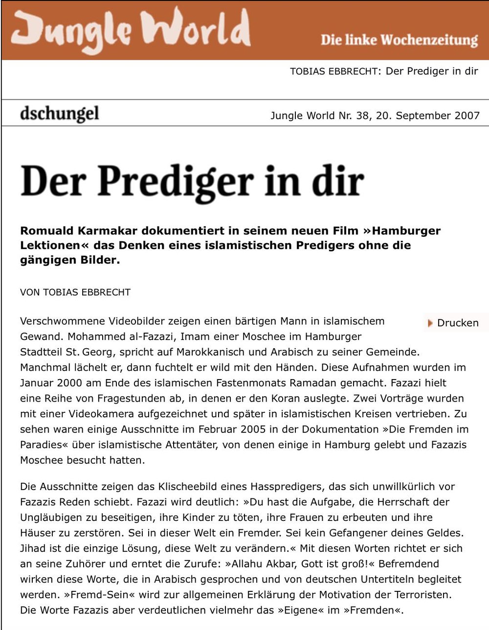 Der Prediger in dir