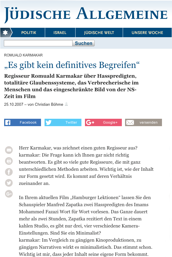 „Es gibt kein definitives Begreifen“