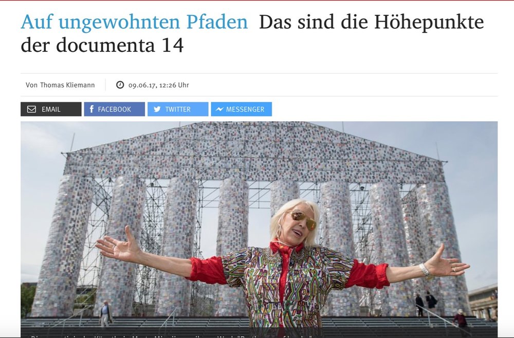 Auf ungewohnten Pfaden: Das sind die Höhepunkte der documenta 14