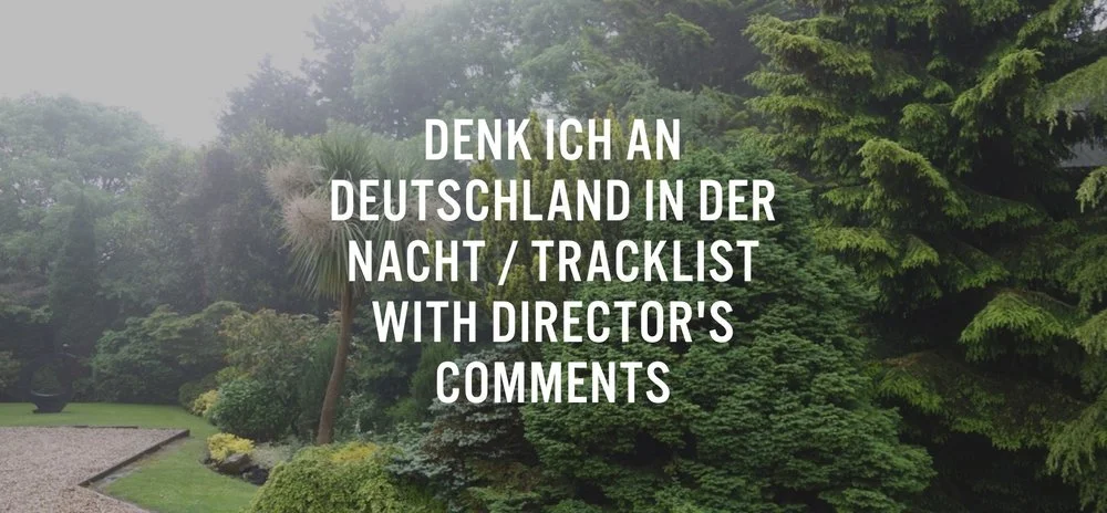 Denk Ich An Deutschland In Der Nacht Romuald Karmakar