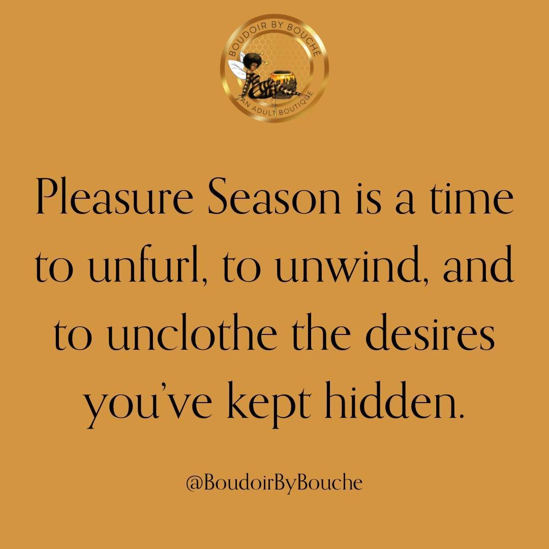 Thought for the Day 😏 #PleasureSeason