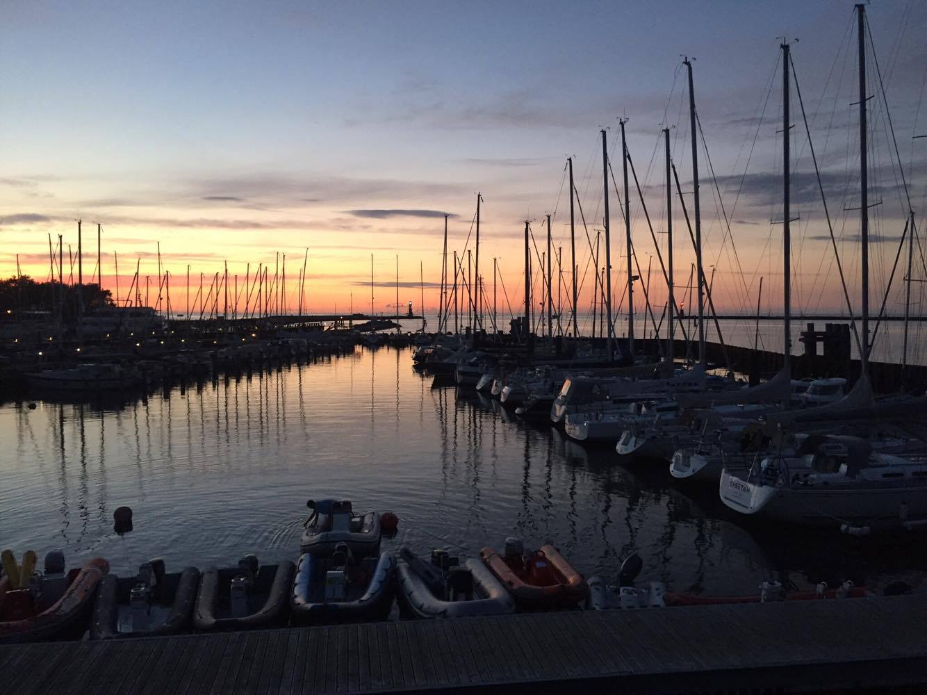 ...And then later on in the evening was greeted by an equally stunning sunset.