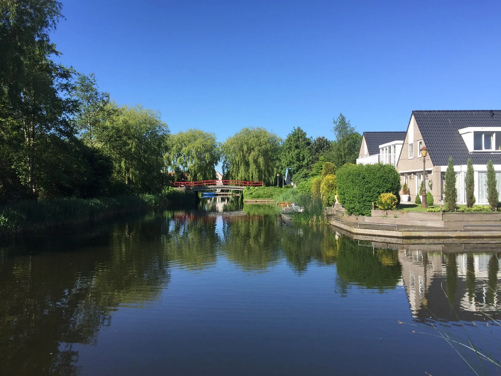 I then travelled to Holland for the Delta Lloyd Regatta with the rest of the British Sailing Team Laser squad. This is the view from our lovely bungalow, just a few miles away from the sailing club. This picture also sums up the weeks weather pretty well!