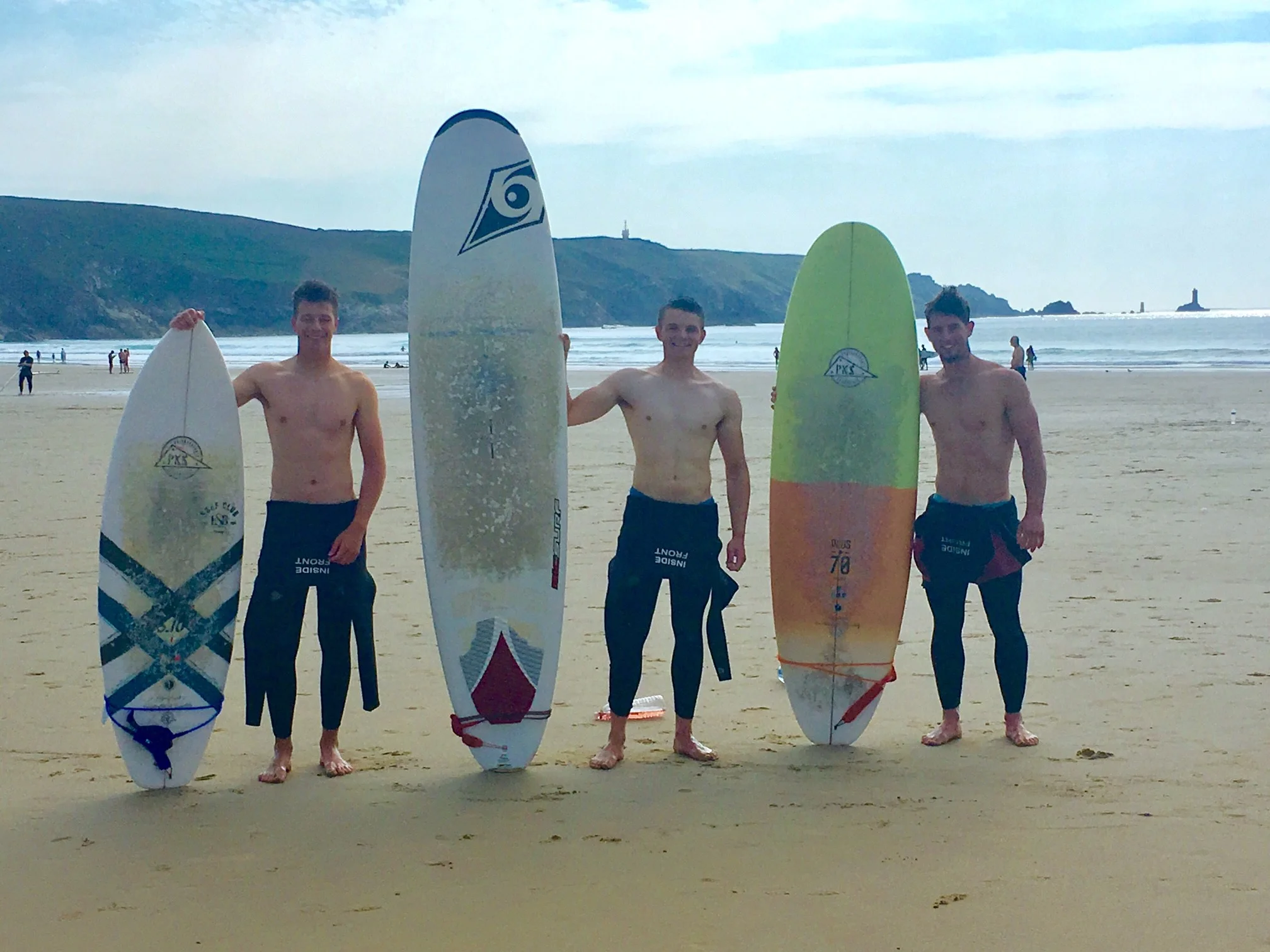 ...And ended up surfing on a lovely beach just down the coast. Despite it being my first ever time surfing I learnt quickly and had a whale of a time surfing some awesome waves!