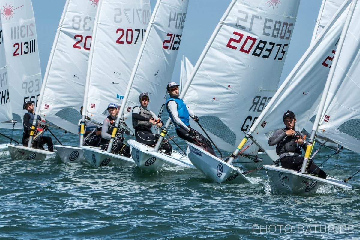 With a black flag and multiple big scores, I headed into the final day in 12th overall with a strong belief that anything was possible. Scoring a 3rd in the first gold fleet race I moved up to 8th overall. In the final race I had a disastrous first beat and rounded in the 50s but sailed fast and smart to move through the fleet considerably to finish 17th. This comeback pulled me up in the overall results and meant I finsihed 5th overall!