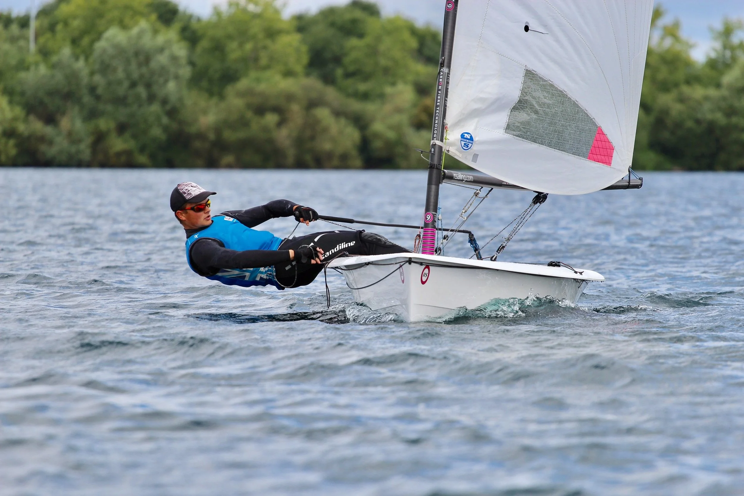 After sailing the RS Aero only a handful of times I headed up to Reading on my holidays to compete in the Aero Youth Nationals. The 9 rig was very interesting to sail but at my 80kg I struggled keep the boat driving and felt quite over-powered in only 12 knots, leaving me thinking that a 7 might be better suited to me. Still it was a very, very fun event and although we didn't have any wind on the Sunday I had some epic battles over 6 races on Saturday with the likes of Ed Higson, Ben Rolfe and the rest of the fleet. There was a slight bit of confusion over the final results but I am pleased to say I am RS Aero 9 Youth National Champion!