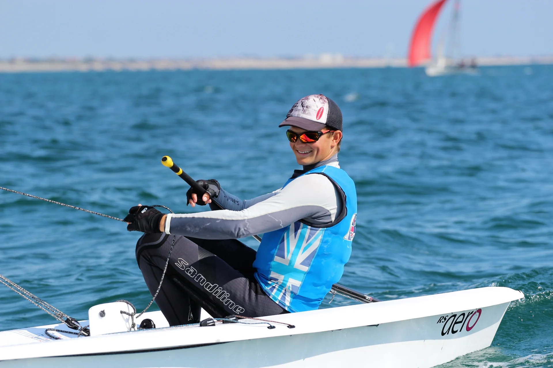 Whatever the weather conditions I was loving sailing the Aero. It was so light, responsive and fun to sail. Always had a smile on my face!