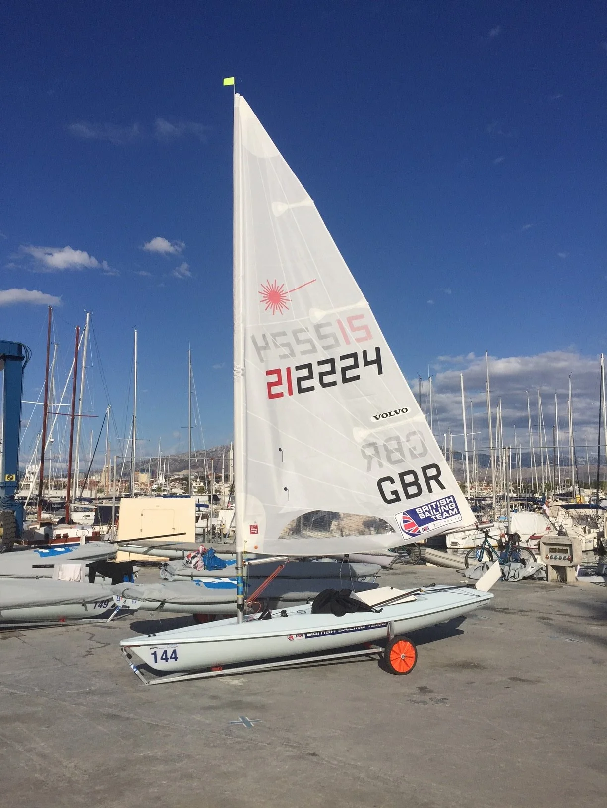 After flying in, collecting my charter boat and setting her up I was ready to go for the start of the competition!