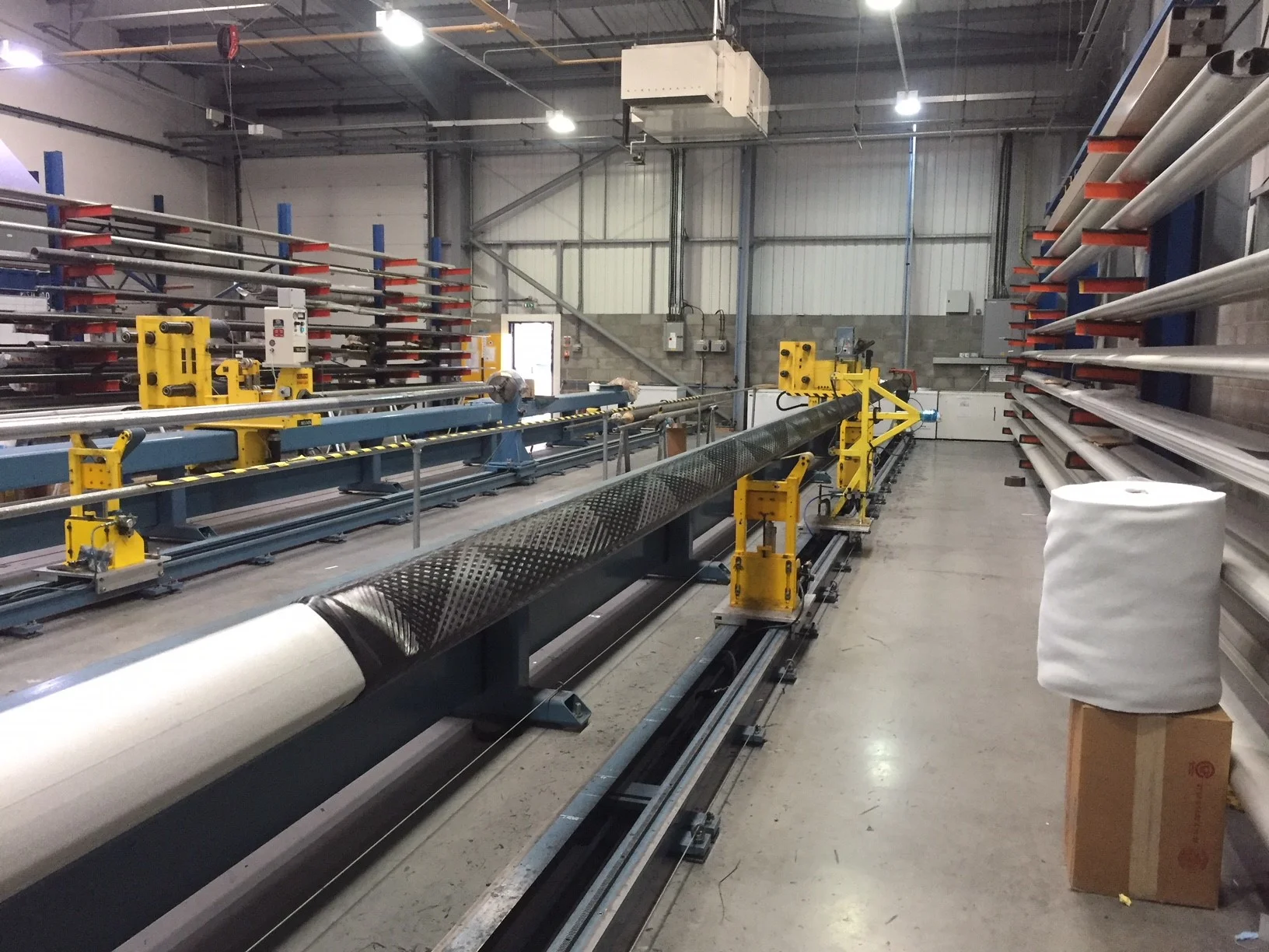 I was then lucky enough to get a tour round the Selden factory in Gosport by Steve Norbury. Being the new UK supplier of Laser carbon top masts I was incredibly impressed with their quality, efficiency and operations as a whole.