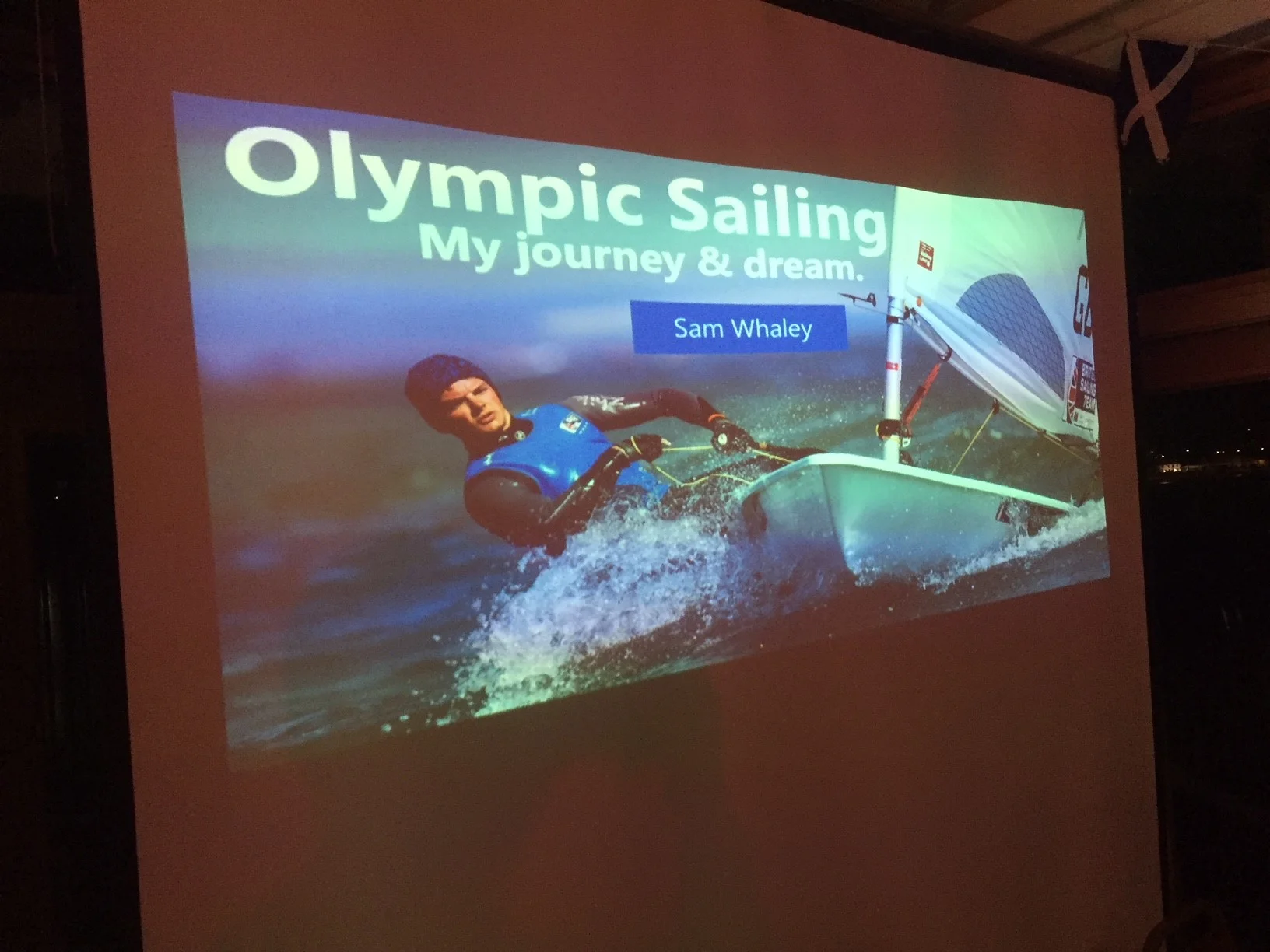 Returning to the rather chilly UK I hosted my Sam Whaley Sailing Dinner on Saturday 24th February. With over 40 guests it was a great evening with delicious food followed by a presentation on my sailing. It was a huge success all round and I thoroughly enjoyed raising awareness about my sailing and where I want to go. Thank you to everyone who attended and made it an evening I wont forget!