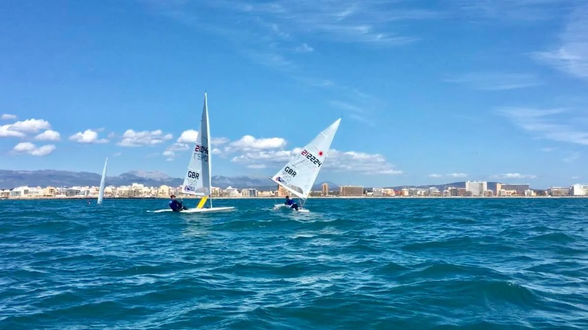 No time to rest as we went straight into a group P3 training regatta. We had some fantastic conditions in a wide range of weather, here is an example of some of the nicer stuff!