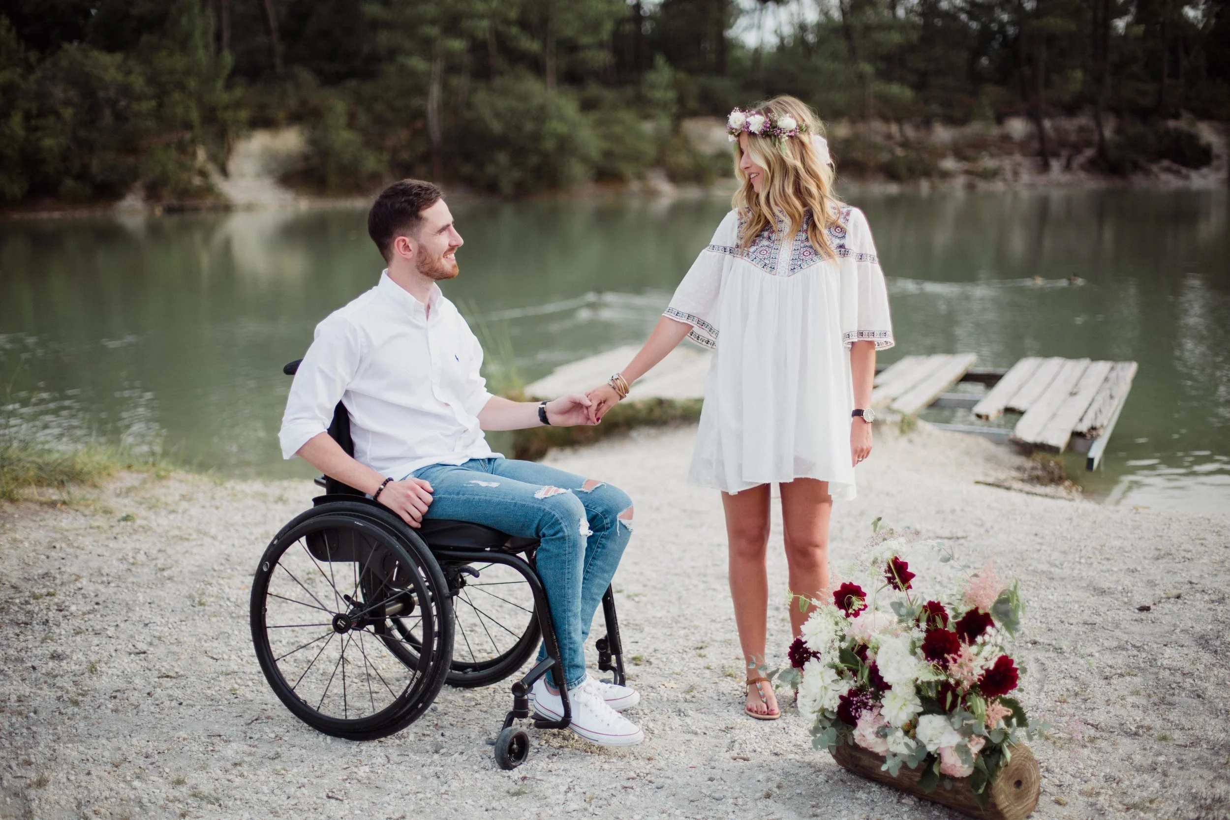 - Love Story - Une séance photo en fauteuil roulant
