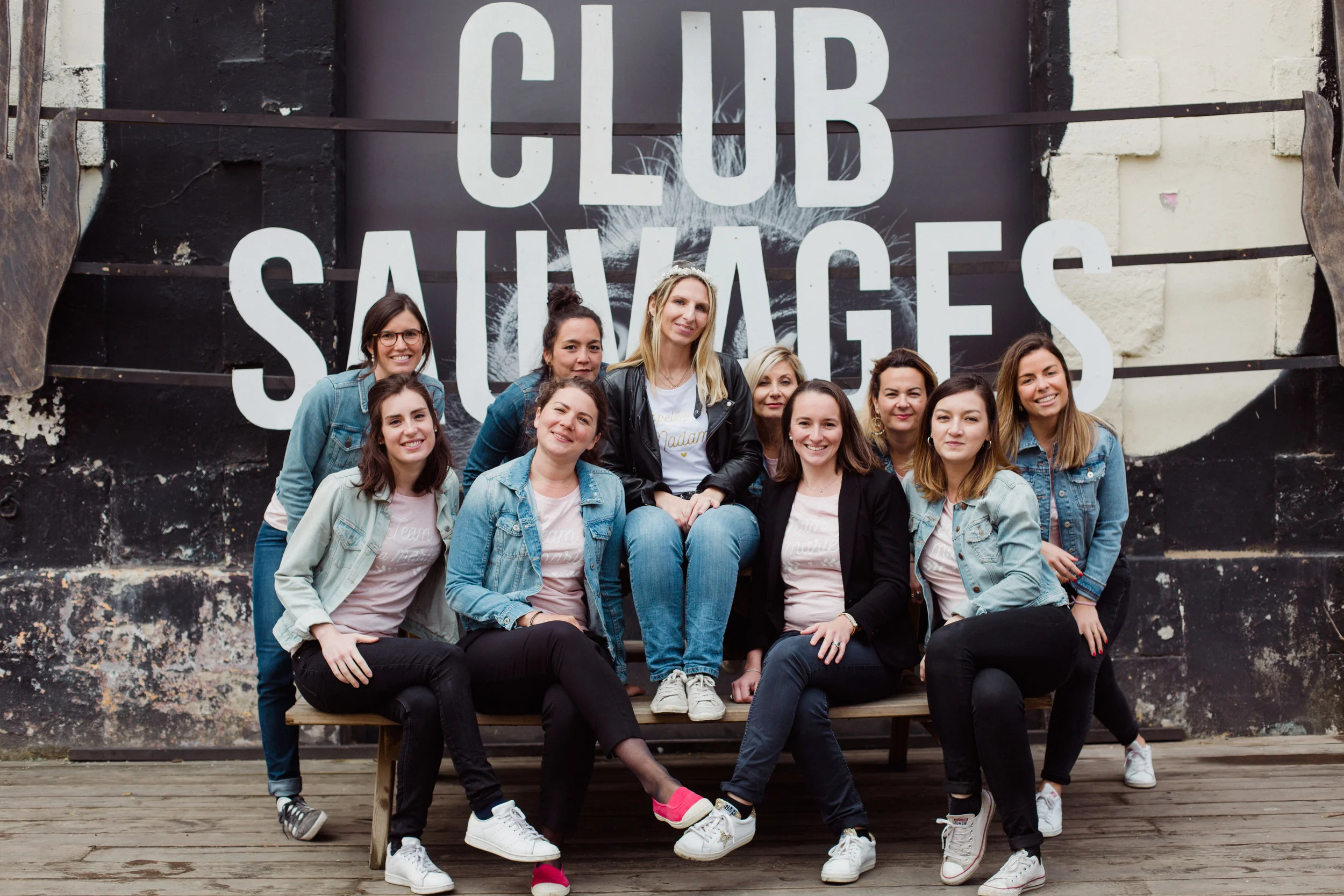 Une séance photo pour un enterrement de vie de jeune fille