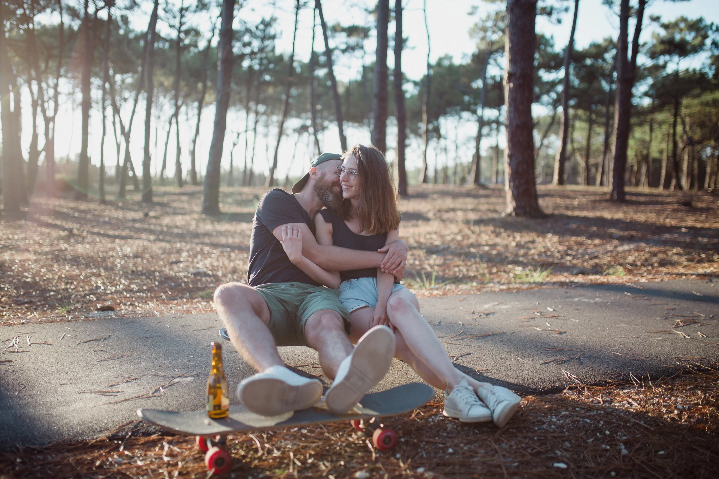 - Love Story - Baptiste &amp; Céline, session skate &amp; bières 