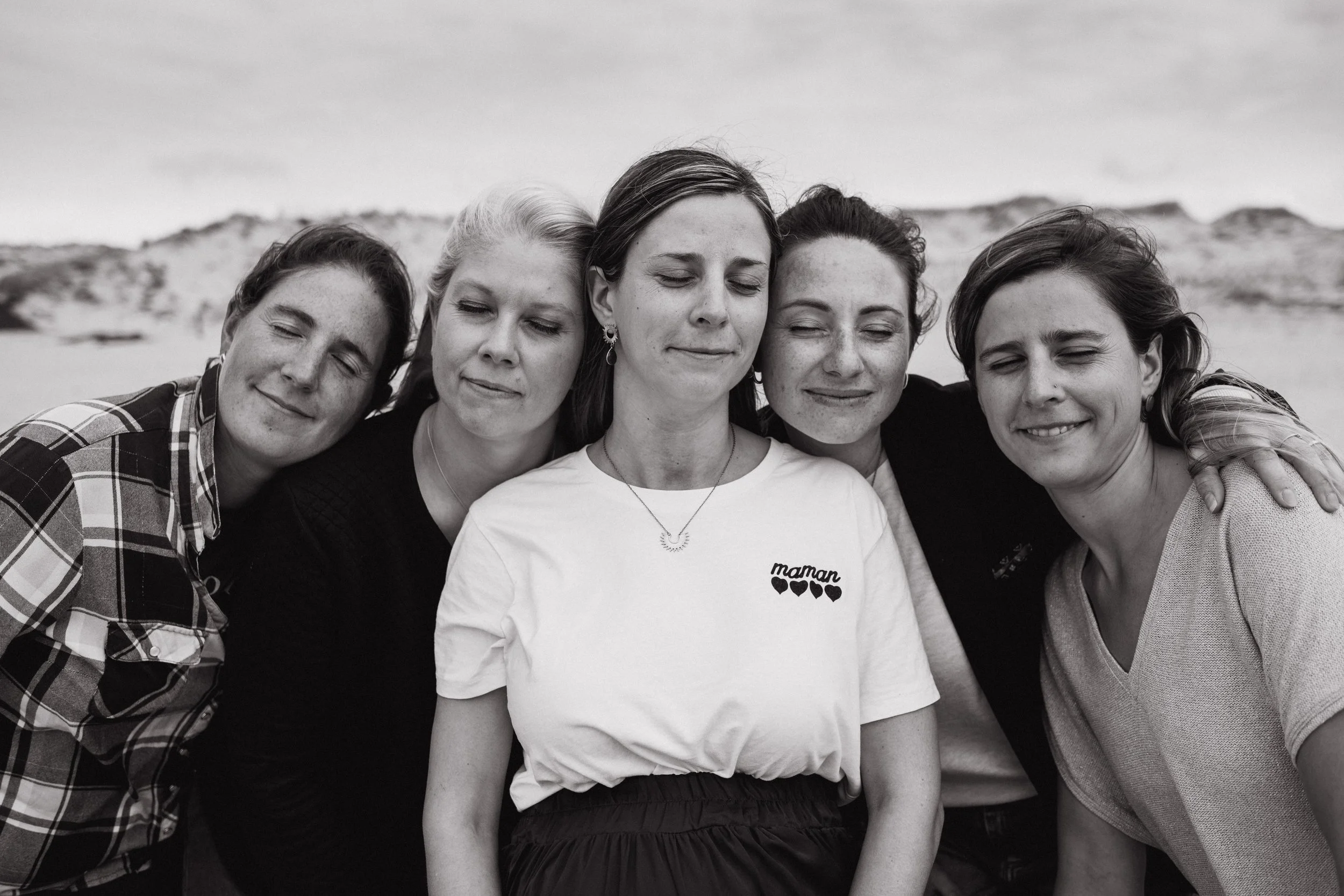 Une séance photo pour célébrer la sororité